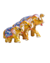 Solid Wood Showpieces Set of 3 Solid Wood Showpieces Set of 3